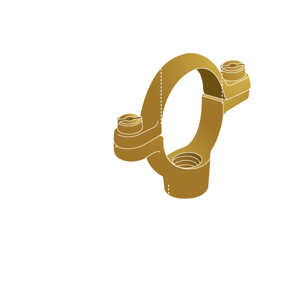 12MM Brass Single Rings Metric