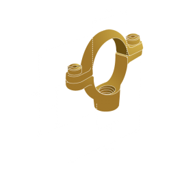 Brass Single Rings Metric m10